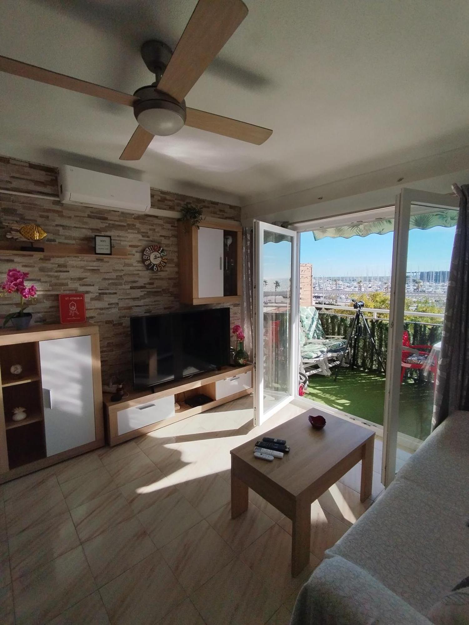 Vista Mar Fabulosa Playa Y Puerto Санта Пола Екстериор снимка